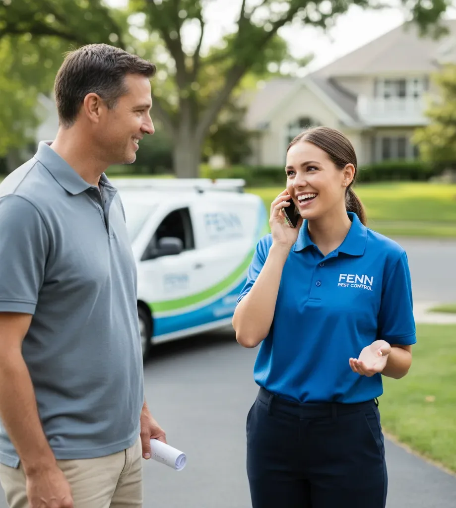 Fenn Pest Control customer support in Babb